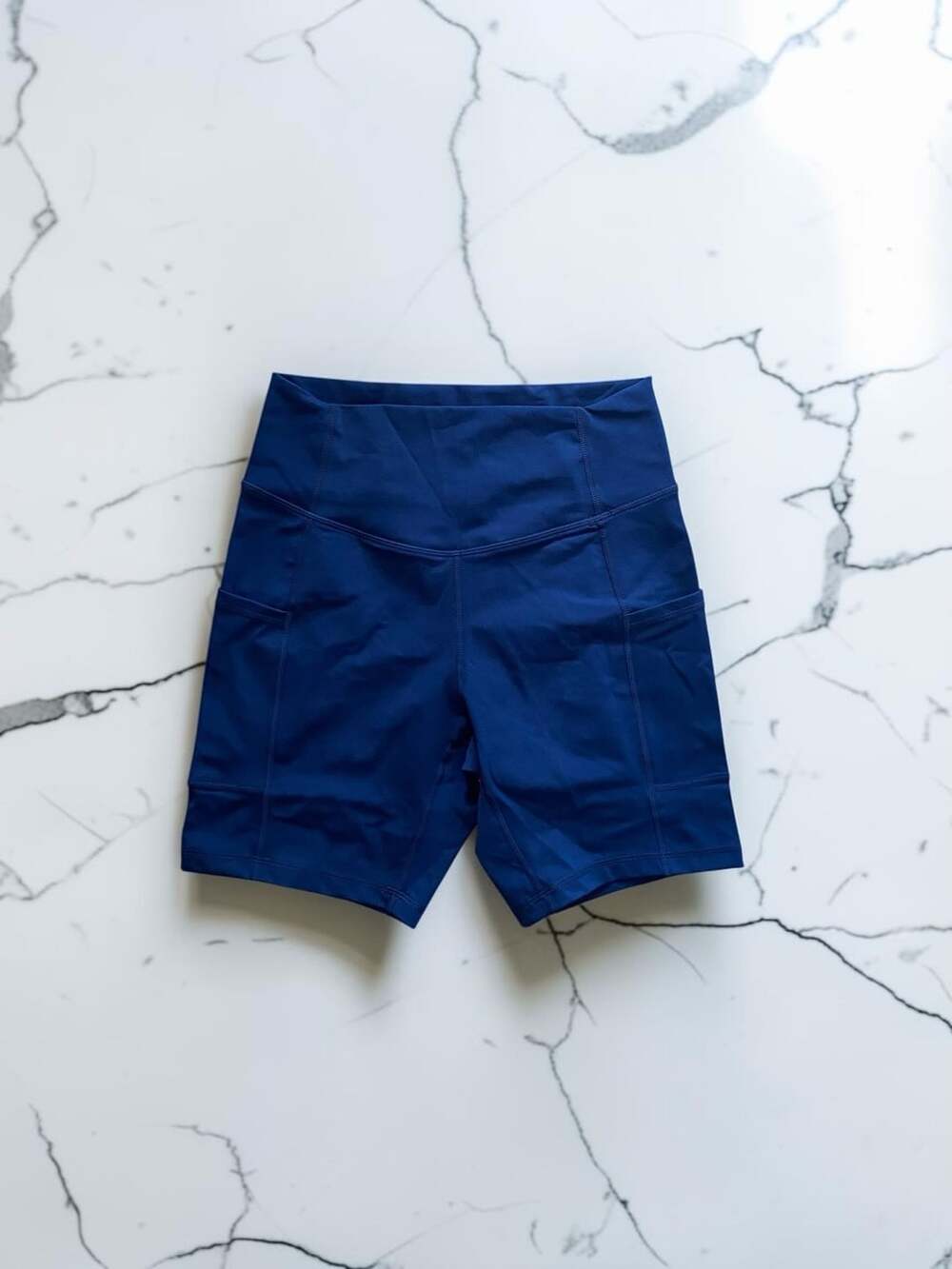 NWOT Halara High Waisted Pocket Running 7” Biker Shorts